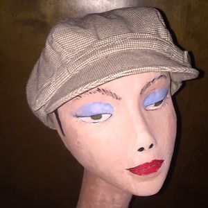 NWOT Gap Sz M/L brwn/tan 100% cotton hat